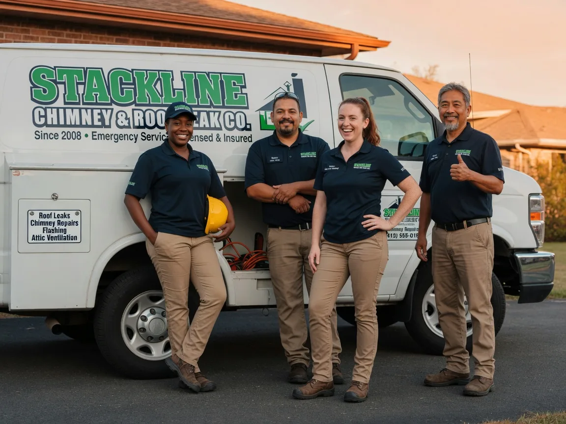 Chimney flashing repair company in Chelsea, IA